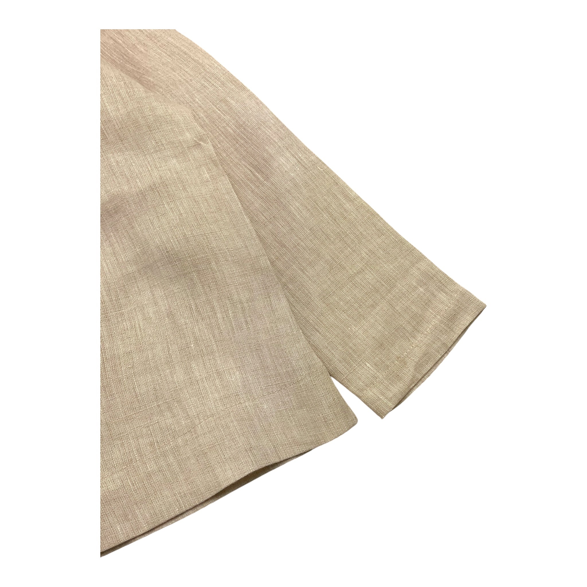 La Stupenderia Camicia Tinta Unita con Manica Lunga per Bambino TJCM67 BEIGE LA STUPENDERIA 