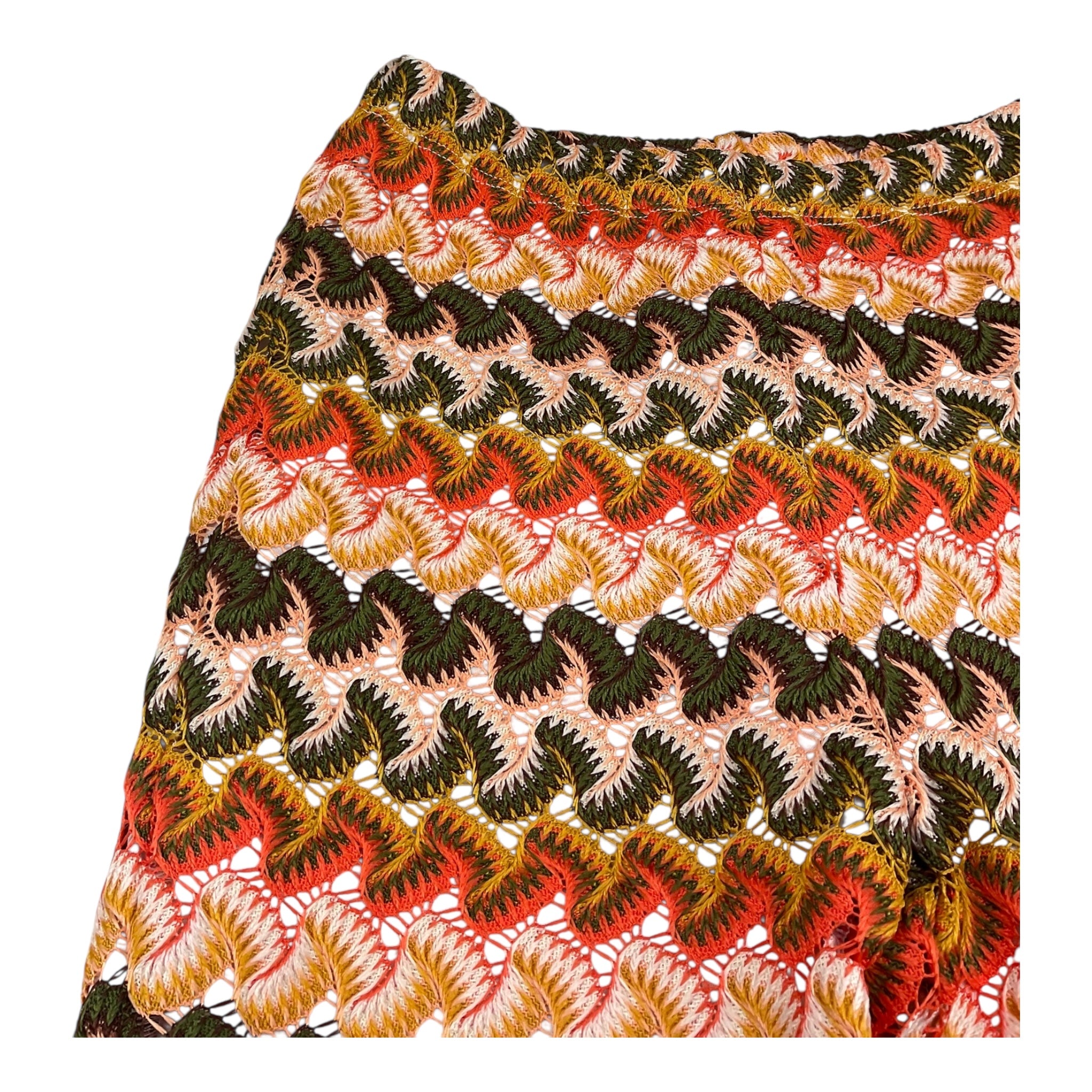 La Stupenderia Pantalone Ricami In Contrasto Modello Zampa per Bambina TJPN94 MULTICOLOR LA STUPENDERIA 