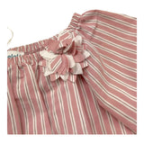Lalalu' Completo 2 Pezzi Pantalone-Top Fantasia A Righe per Bambina COMPL100PB ROSA LALALU' 