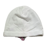 Lalalu' Cappello Tinta Unita con Applicazione Fiocco per Neonata E25CA67 BIANCO LALALU' 