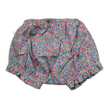 Laranjinha Coulotte Tunta Unita con Stampa Fiori per Neonata 92908V5864R65 BIANCO LARANJINHA 
