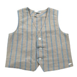Le Bebe Gilet Fantasia A Righe per Neonato LBB4964 BEIGE LE BEBE 