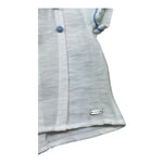 Le Bebe Camicia Mezza Manica Tinta Unita con Bottoni per Neonato LBB5381 BIANCO LE BEBE 