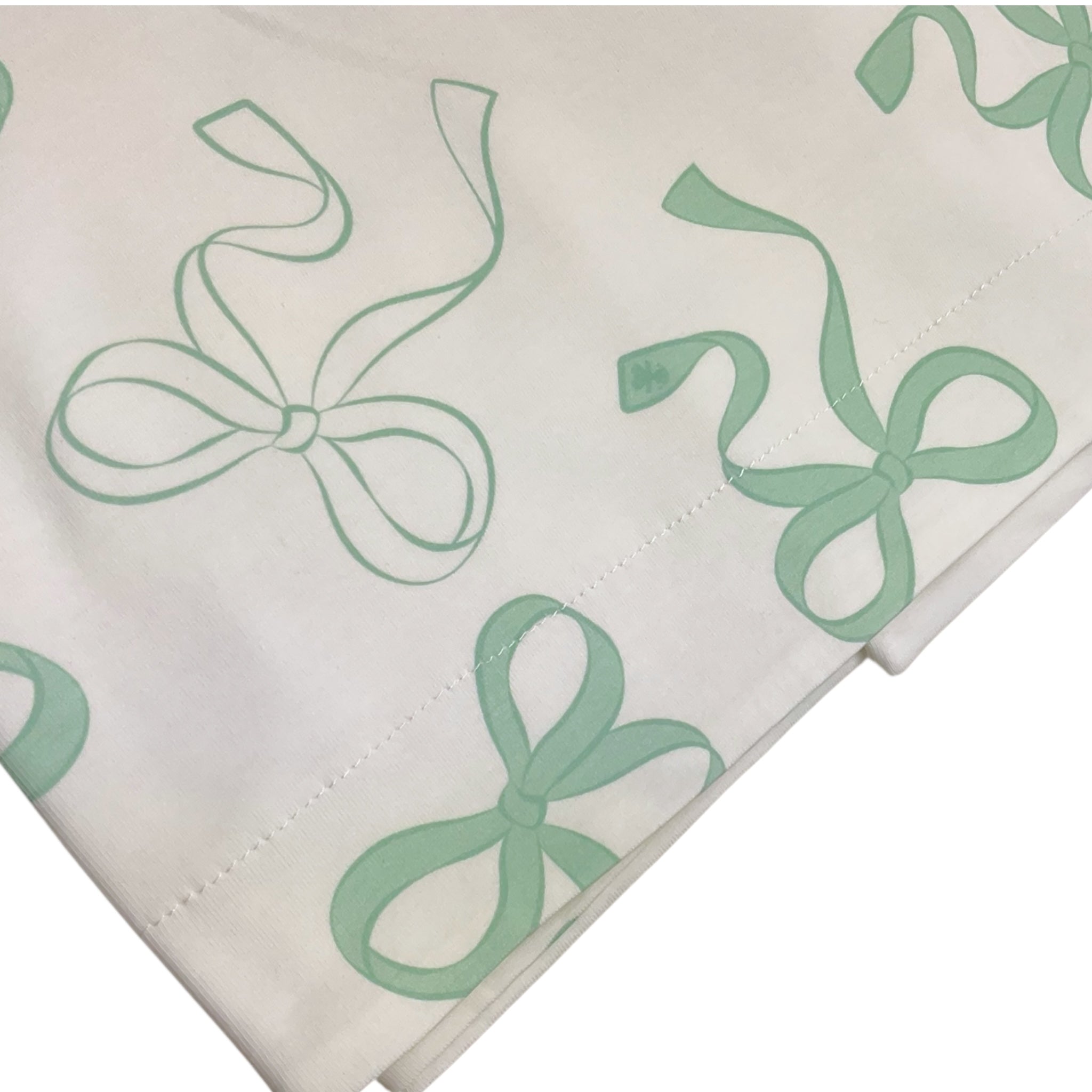 Le Bebe' Coperta Tinta Unita con Fantasia Fiocchi per Neonata LBG5615 BIANCO LE BEBE' 