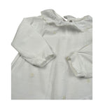 Le Bebe Tutina Manica Lunga Tinta Unita per Neonata LBG5761 BIANCO LE BEBE 