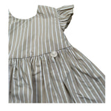 Le Bebe Top Giromanica Tinta Unita Fantasia A Righe per Neonata LBG5824 BEIGE LE BEBE 