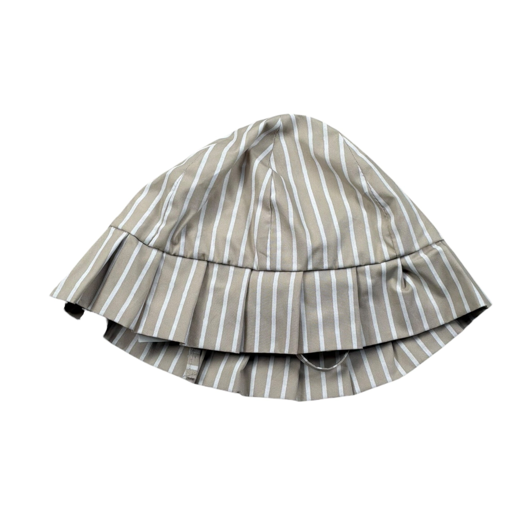 Le Bebe Cappello Tinta Unita Fantasia A Righe per Neonata LBG5915 BEIGE LE BEBE 