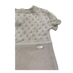 Le Bebe Pagliaccetto Mezza Manica Tinta Unita per Neonata LBG6268 BEIGE LE BEBE 