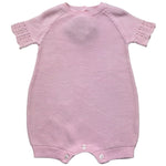 Le Bebe Pagliaccetto Mezza Manica Tinta Unita  per Neonata LBG6275 ROSA LE BEBE 