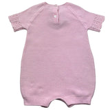 Le Bebe Pagliaccetto Mezza Manica Tinta Unita  per Neonata LBG6275 ROSA LE BEBE 