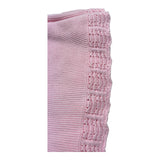 Le Bebe Coperta Tinta Unita con Ricami per Neonata LBG6280 ROSA LE BEBE 