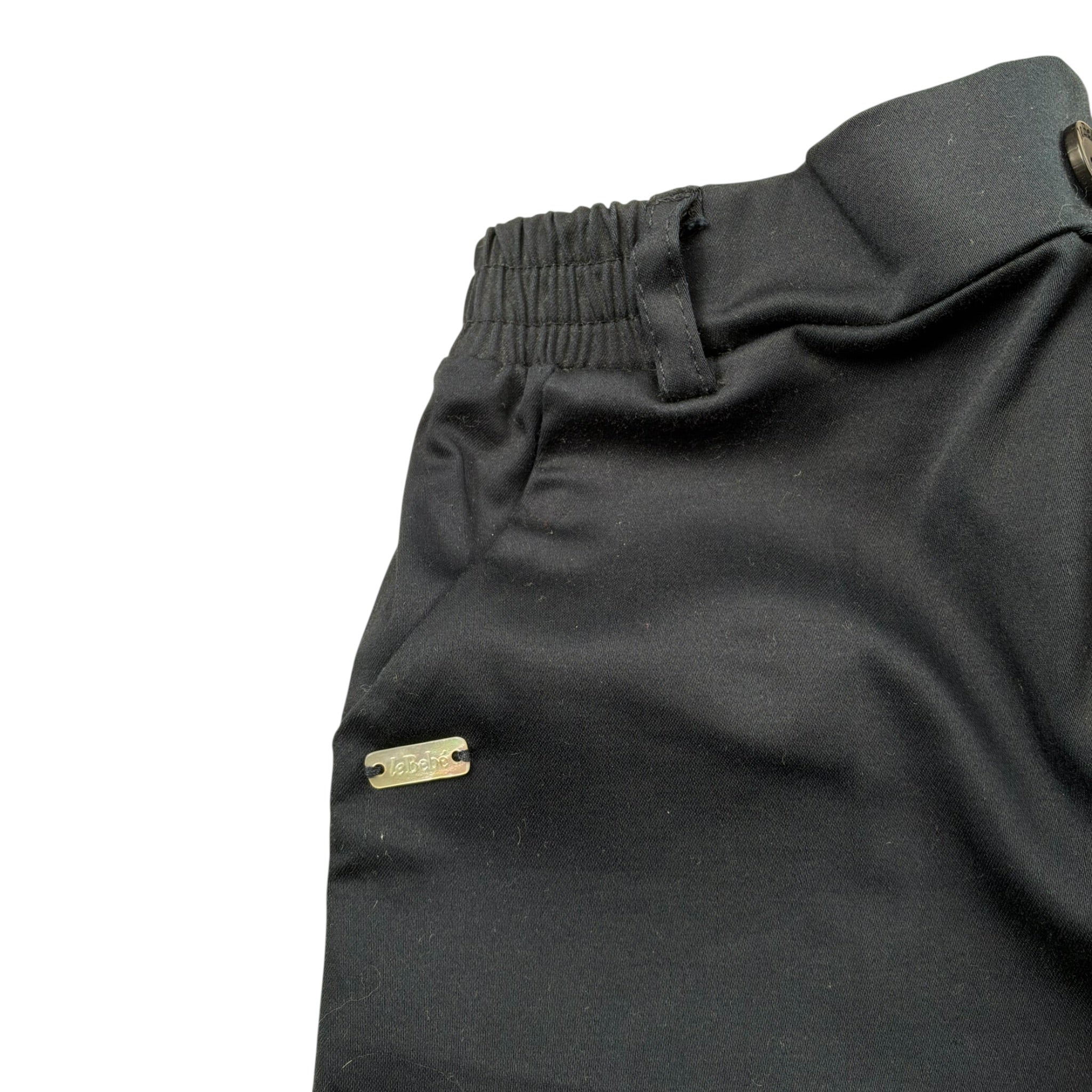 Le Bebe' Bermuda tinta unita con Elastico In Vita Blu per Neonato LBB3692 BLU LE BEBE' 