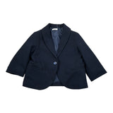 Le Bebe' Giacca tinta unita con Bottoni Blu per Neonato LBB4550 BLU LE BEBE' 