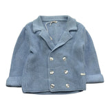 Le Bebe' Cardigan Tinta Unita con Bottoni per Neonato LBB5352 AZZURRO LE BEBE' 