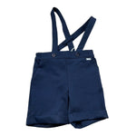 Le Bebe' Salopette Tinta Unita con Elastico In Vita per Neonato LBB5366 BLU LE BEBE' 