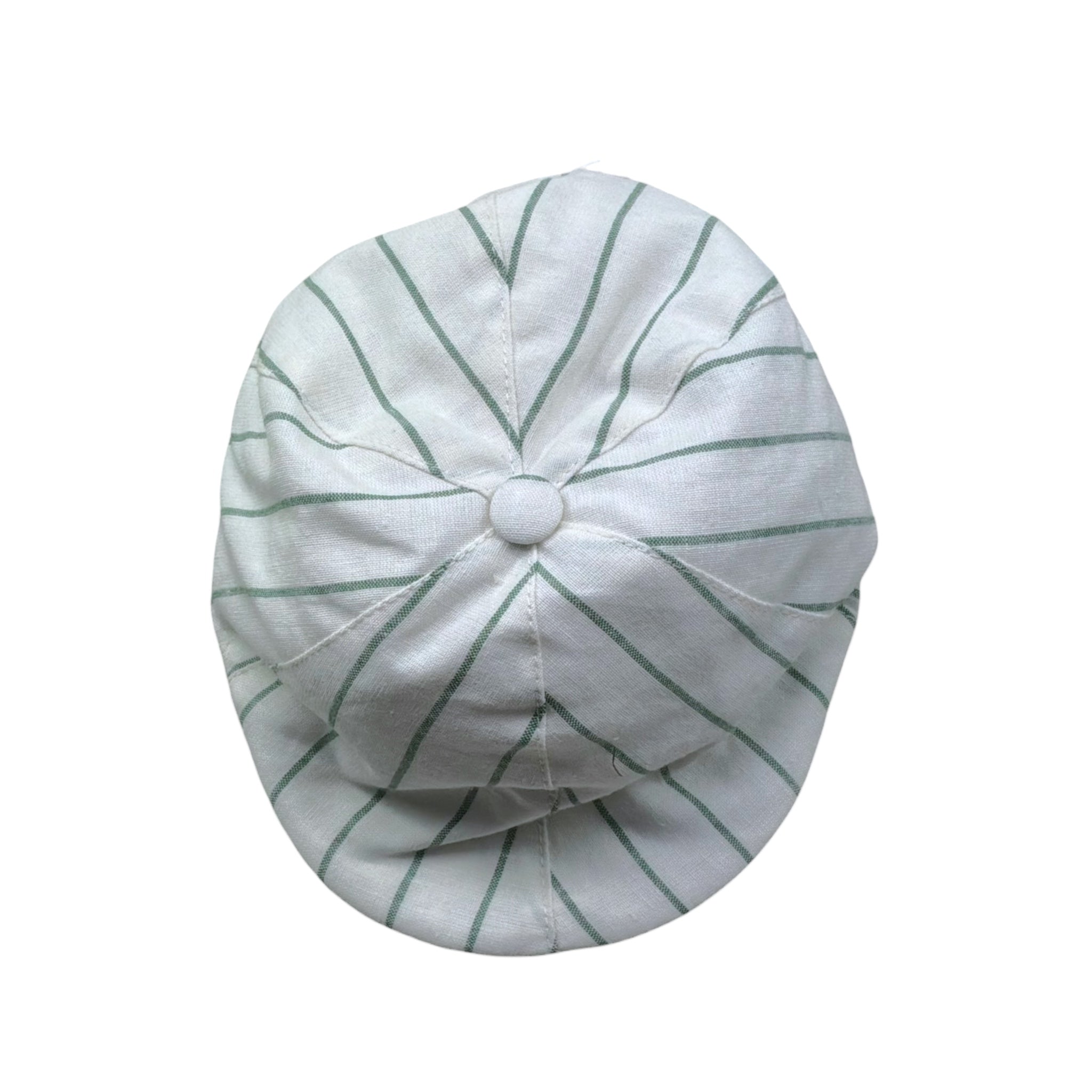 Le Bebe' Cappello Modello Coppola Tinta Unita con Fantasia per Neonato LBB5407 BIANCO LE BEBE' 