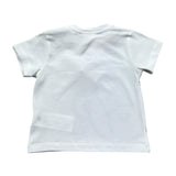 Le Bebe' T-Shirt Girocollo Tinta Unita con Stampa per Neonato LBB5419 BIANCO LE BEBE' 