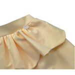Le Bebe' Gonna Tinta Unita con Rouches per Neonata LBG6402 GIALLO LE BEBE' 