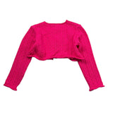 Le Coconne Coprispalle Tinta Unita Traforato per Neonata LCN2162 FUXIA LE COCONNE 