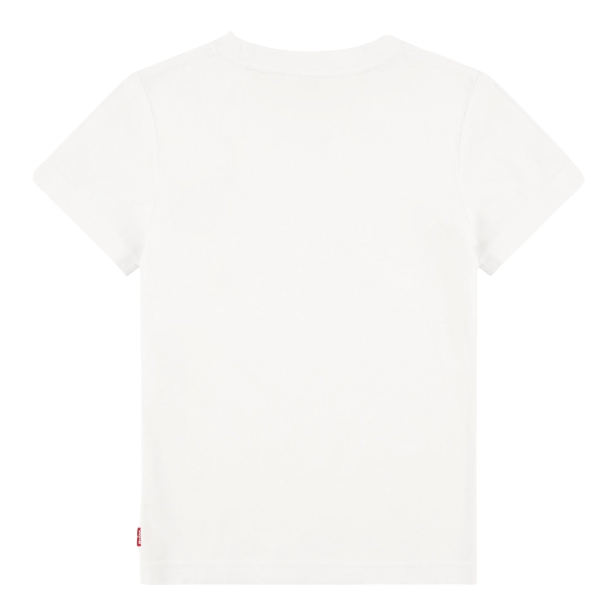 Levi'S T-Shirt Girocollo Tinta Unita con Stampa per Bambino 8EA100 BIANCO LEVI'S 