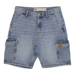 Levi'S Bermuda In Denim Tinta Unita per Bambino 8EM377 AZZURRO LEVI'S 