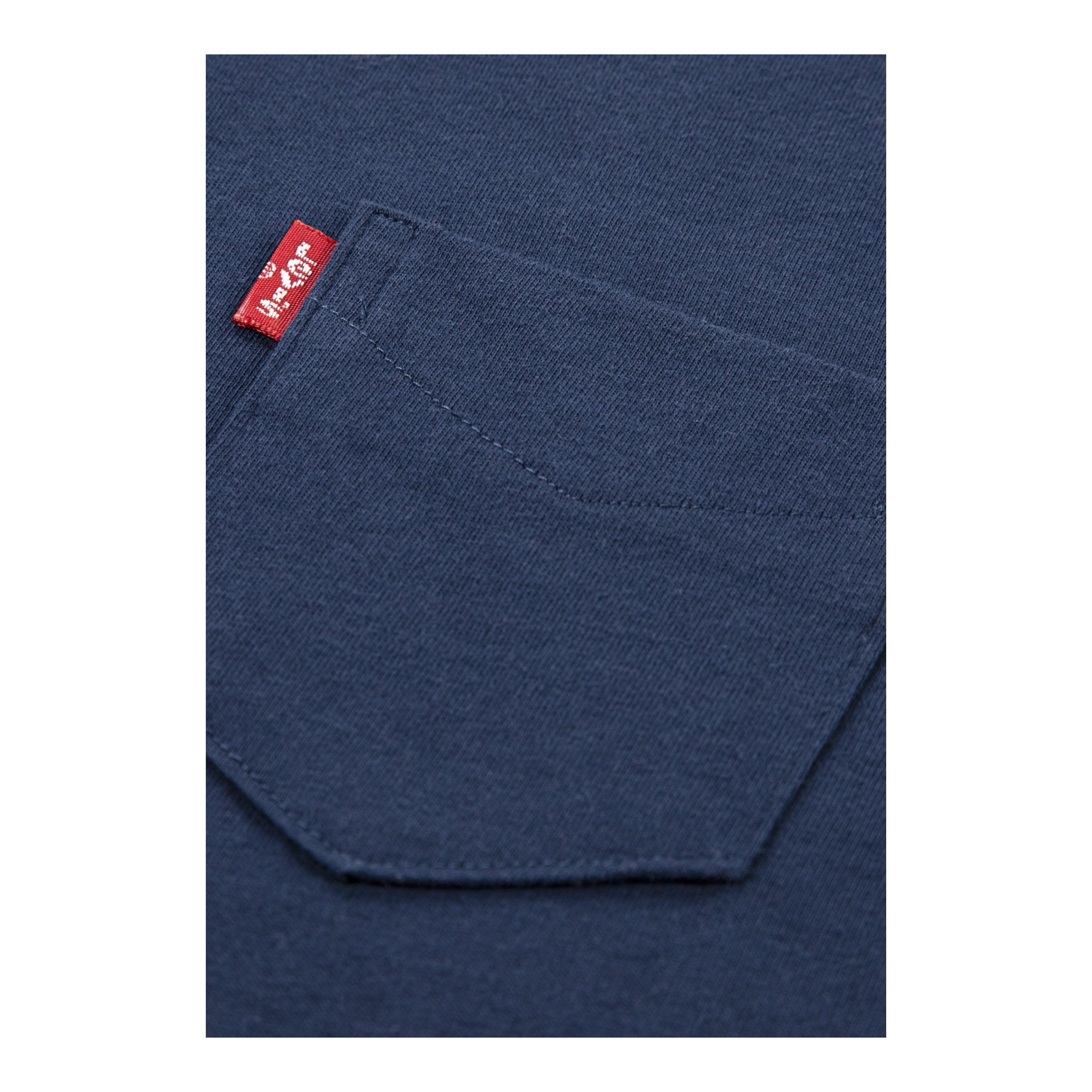 Levi'S T-Shirt Girocollo tinta unita con Stampa Blu per Bambino 9EM359X BLU LEVI'S 