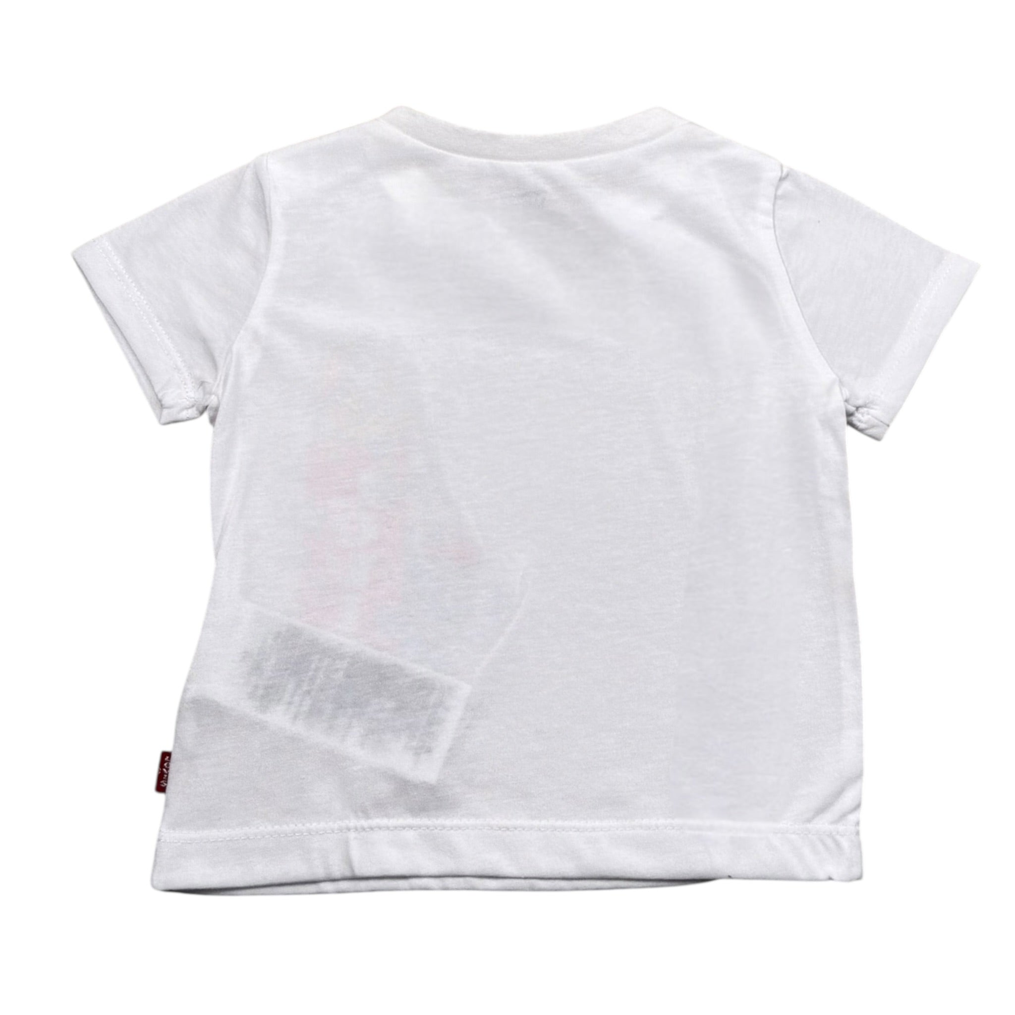 Levi'S T-Shirt Girocollo Tinta Unita con Stampa per Neonato LK6EE806 BIANCO LEVI'S 