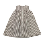 Little Bear Abito Giromanica Tinta Unita Fantasia A Righe per Bambina 8209 BIANCO LITTLE BEAR 
