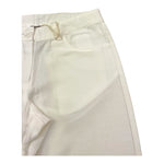 Little Bear Pantalone Tinta Unita Modello A Zampa per Bambina 8214 PANNA LITTLE BEAR 