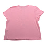 Liu Jo T-Shirt Girocollo tinta unita con Stampa Rosa per Bambina GA3100 ROSA LIU JO 