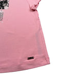 Liu Jo T-Shirt Girocollo tinta unita con Stampa Rosa per Bambina GA3100 ROSA LIU JO 