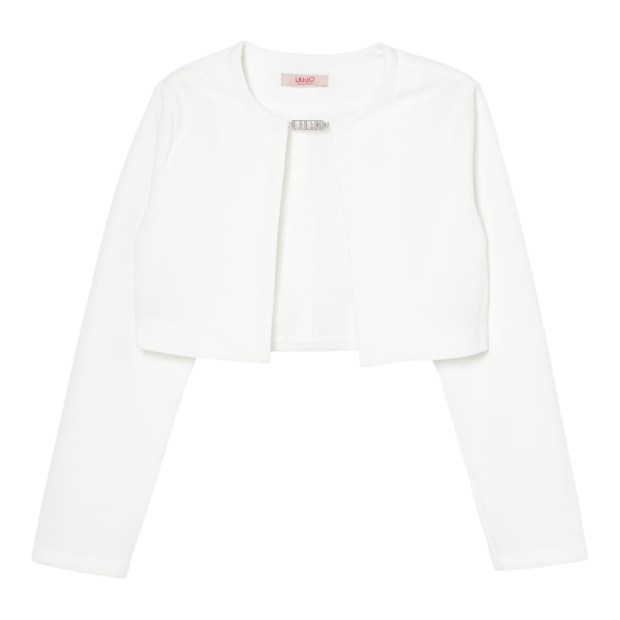 Liu Jo Coprispalle Tinta Unita con Logo per Bambina GA5006 BIANCO LIU JO 