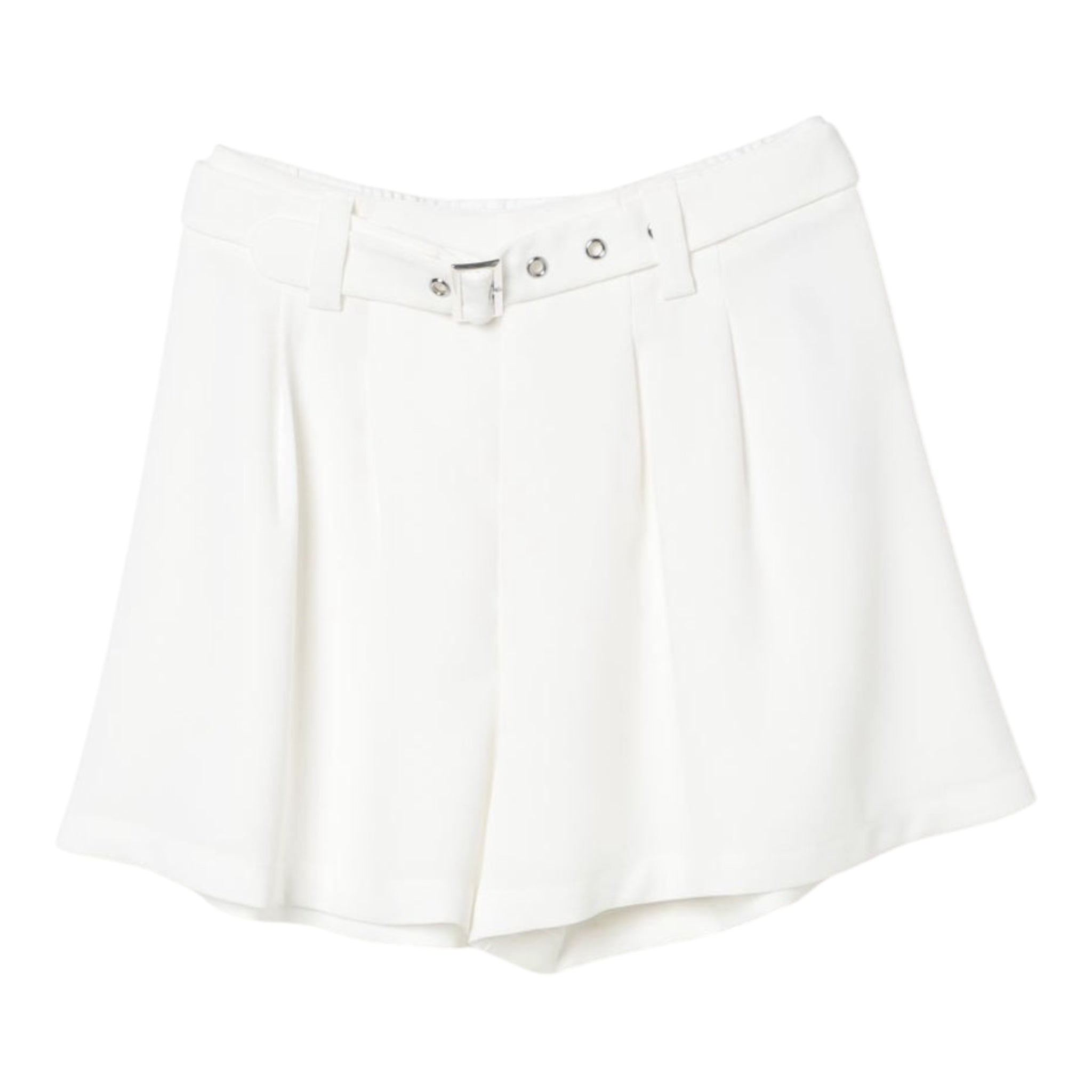 Liu Jo Short Tinta Unita con Cinturino per Bambina GA5033 BIANCO LIU JO 