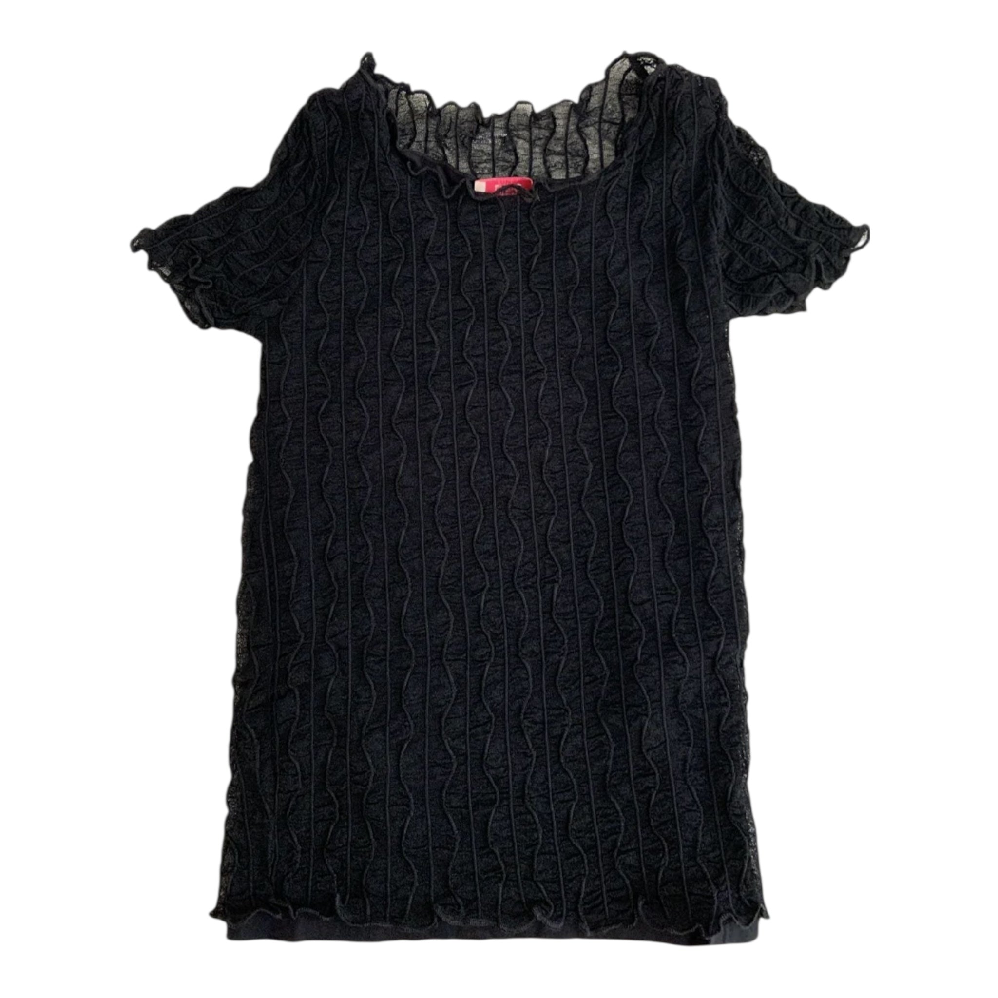 Liu Jo Abito Mezza Manica Tinta Unita  per Bambina GA5061 NERO LIU JO 