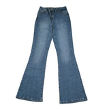 Liu Jo Jeans Tinta Unita Modello zampa er Bambina GA5086 BLU LIU JO 