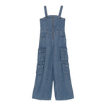 Liu Jo Tuta Intera In Denim con Zip per Bambina GA5101X BLU LIU JO 