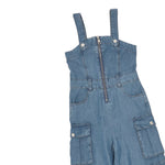 Liu Jo Tuta Intera In Denim con Zip Blu per Bambina GA5101XX BLU LIU JO 