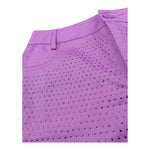 Liu Jo Short Tinta Unita con Brillantini per Bambina GA5204 VIOLA LIU JO 