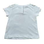 Liu Jo T-Shirt Tinta Unita con Stampa per Neonata HA1080J5003 BIANCO LIU JO 
