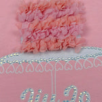 Liu Jo T-Shirt Tinta Unita con Stampa per Neonata HA4078J5003 ROSA LIU JO 