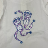 Liu Jo Completo 2 Pezzi Bicolore T-Shirt-Leggins per Neonata HA5035 BIANCO/BLU LIU JO 