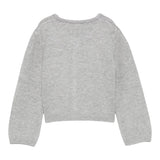 Liu Jo Cardigan tinta unita con Ricami Grigio per Neonata HF5010 GRIGIO LIU JO 