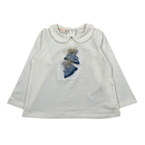 Liu Jo Shirt tinta unita con Colletto Panna per Neonata HF5067 PANNA LIU JO 