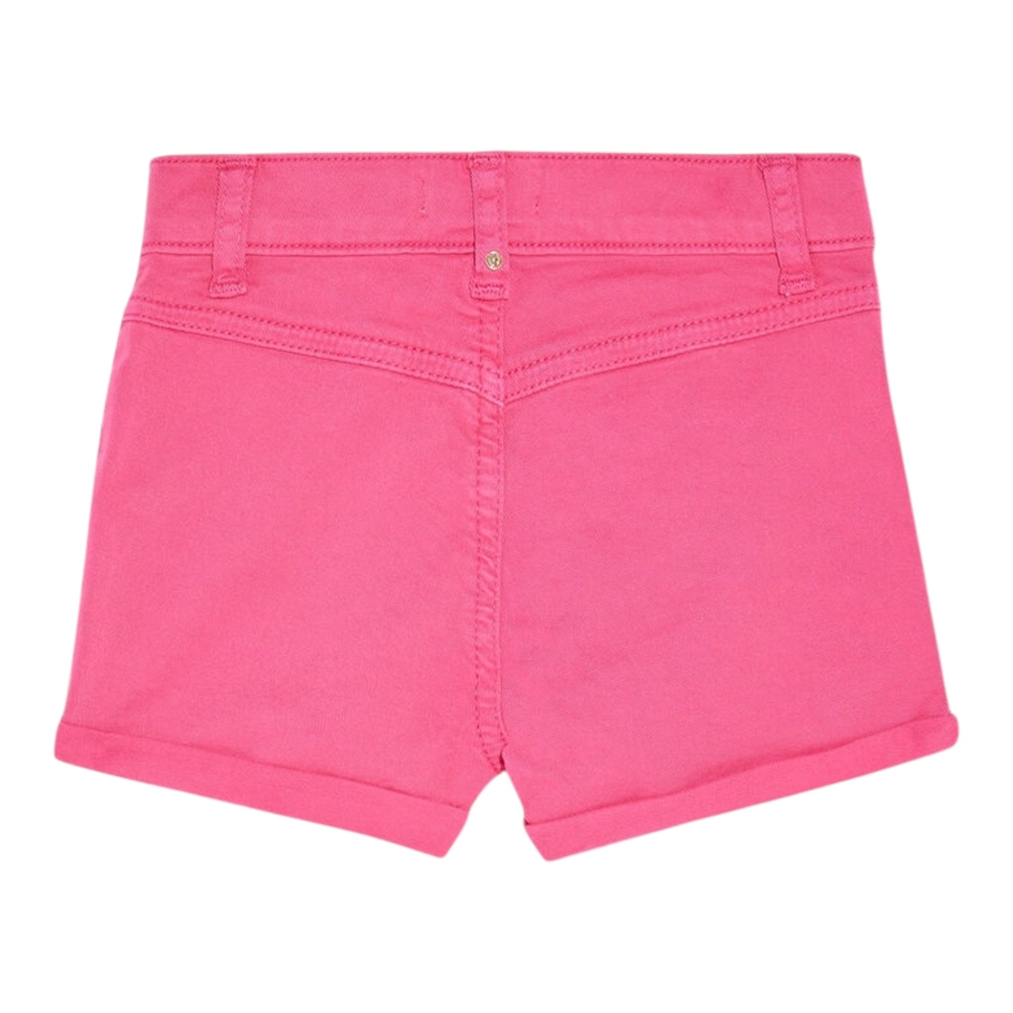 Liu Jo Short Tinta Unita con Girovita Regolabile per Bambina KA2033 FUXIA LIU JO 