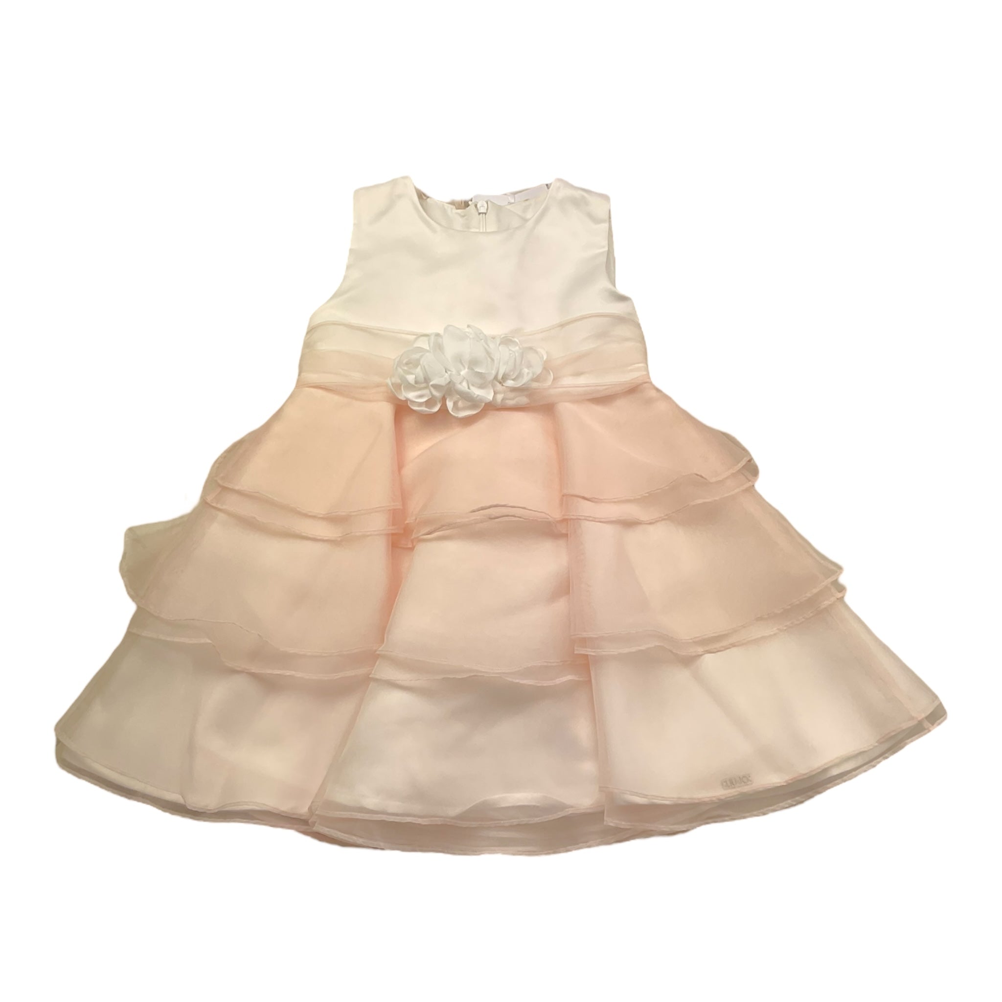 Liu Jo Abito Cerimonia Tinta Unita Giromanica per Bambina KA4106 ROSA LIU JO 