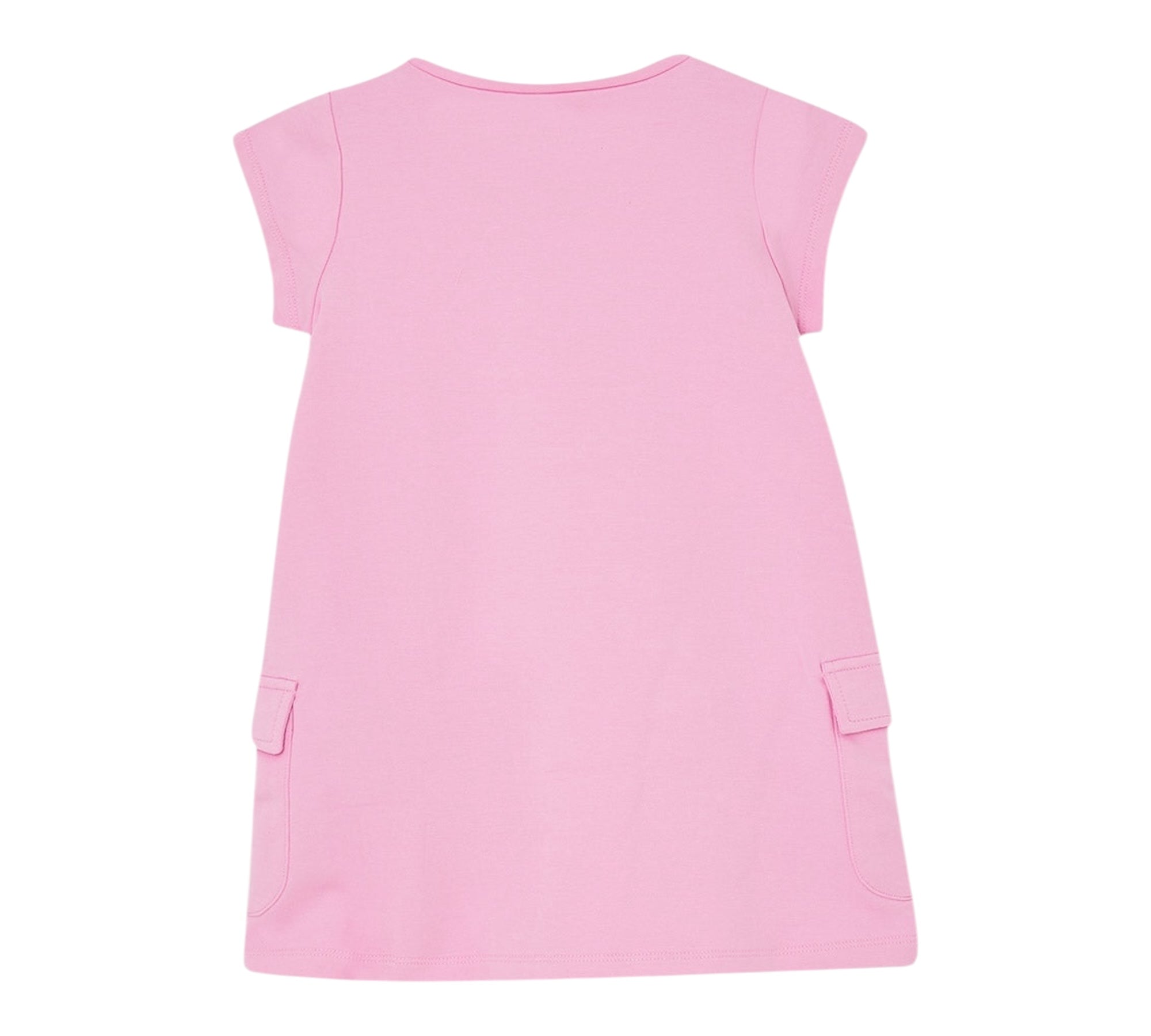 Liu Jo Abito Mezza Manica Tinta Unita con Logo per Neonata KA5017N ROSA LIU JO 
