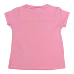 Liu Jo T-Shirt Girocollo Tinta Unita con Brillantini per Bambina KA5021 ROSA LIU JO 