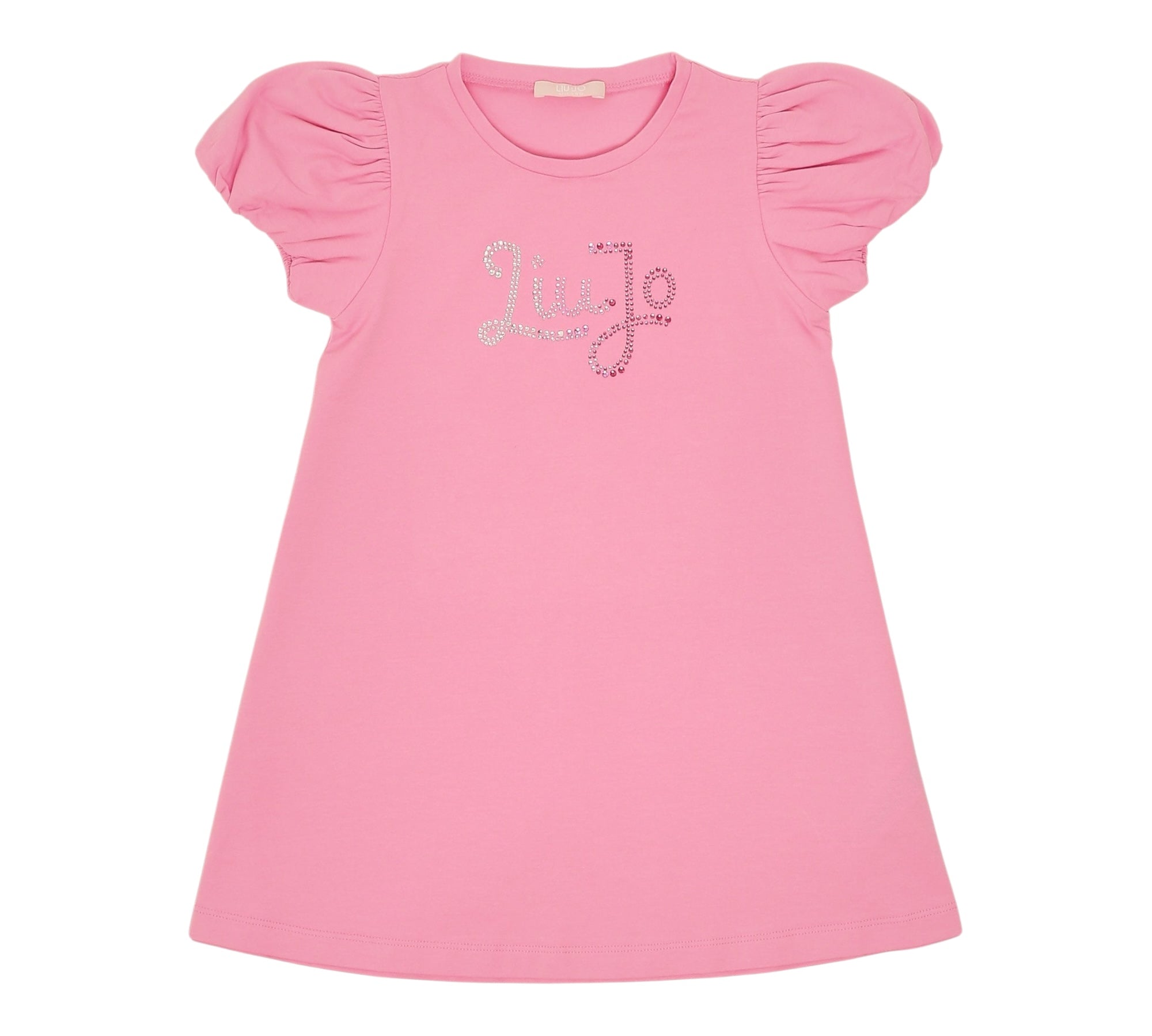 Liu Jo Abito Tinta Unita con Brillantini per Neonata KA5037NXXX ROSA LIU JO 