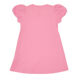 Liu Jo Abito Tinta Unita con Brillantini per Bambina KA5037XXX ROSA LIU JO 