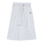 Liu Jo Pantalone Tinta Unita Modello Palazzo per Bambina KA5063 BIANCO LIU JO 